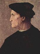 Profilportrat eines Mannes Jacopo Pontormo